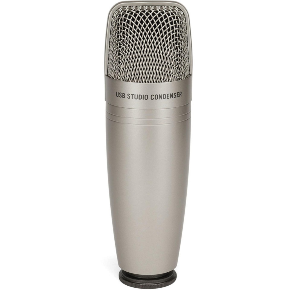 Mic thu âm Samson C01U Pro USB Studio Condenser (Silver)