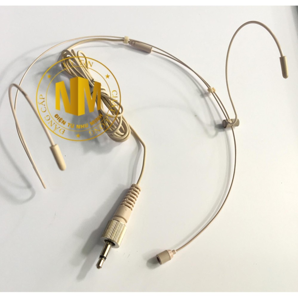 [HCM]Mic hạt gạo - Micro Đeo tai Sennheiser 3.5mm vặn răng Trong