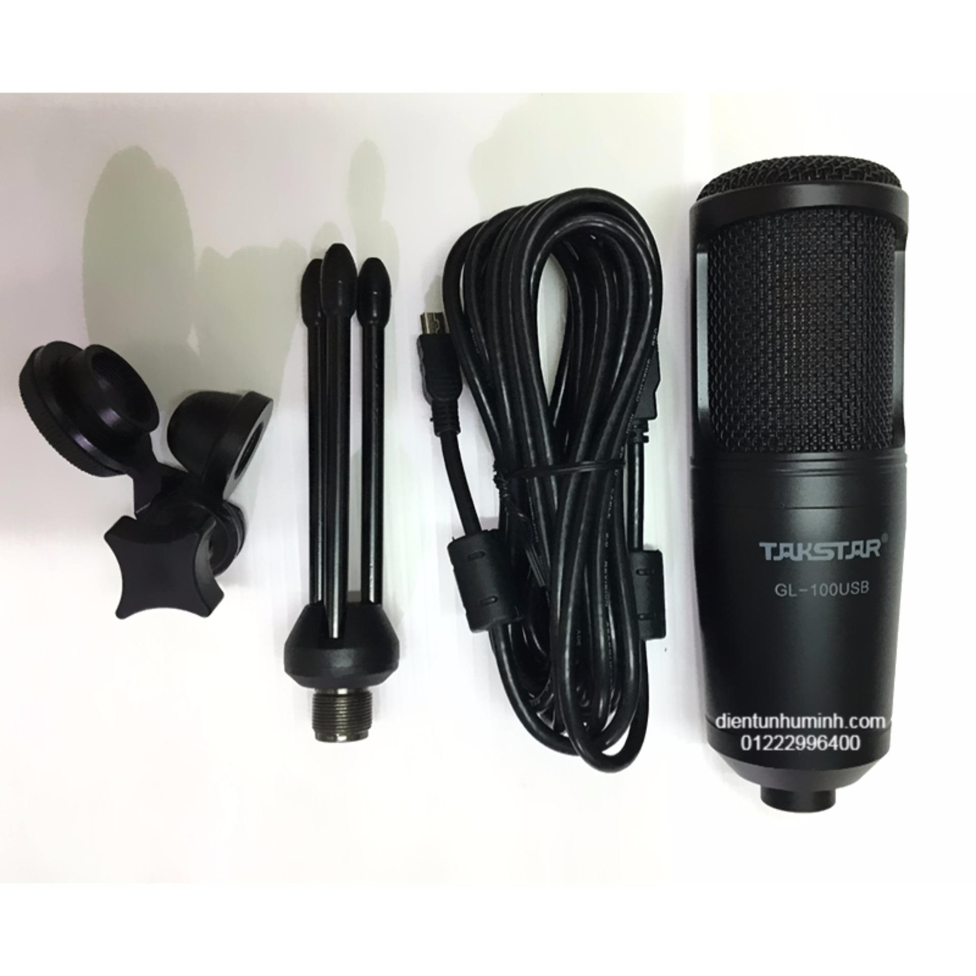 Micro thu âm máy tính Takstar GL-100 USB