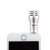 Microphone cho điện thoại Boya BY-A100 (Bạc) [Hãng phân phối chính thức]