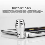 Microphone cho điện thoại Boya BY-A100 (Bạc) [Hãng phân phối chính thức]