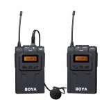 Microphone gài áo không dây Boya BY-WM6 (Đen) [Hãng phân phối chính thức]