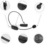 Microphone gài tai không dây FM XXD-18 ( màu đen)