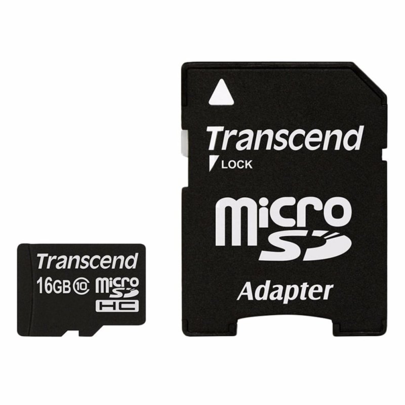MicroSD Transcend Class 10 16GB