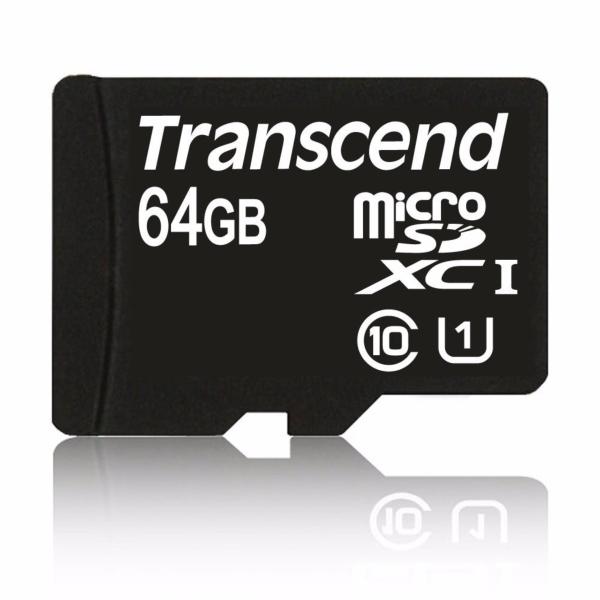 MicroSD Transcend Class 10 64GB (Đen 64GB)