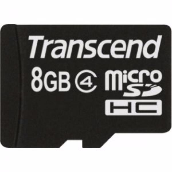 MicroSD Transcend Class 4 8GB
