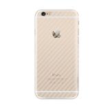 Miếng dán mặt sau vân carbon cho iPhone 6 6S (Trong suốt)