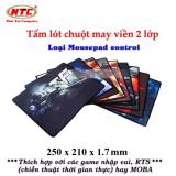 Miếng lót chuột chơi game Logilily L11 - Loại Mousepad Speed (Hình game ngẫu nhiên) - Nhất Tín Computer