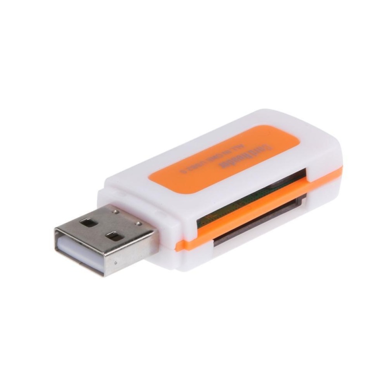 Bảng giá Mini USB2.0 4 Khe Cắm Thẻ Đọc Thẻ SD/MMC TF MS M2 Đầu Đọc Thẻ-quốc tế Phong Vũ