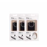 Móc dán lưng đỡ điện thoại đa năng iRing (Đen)