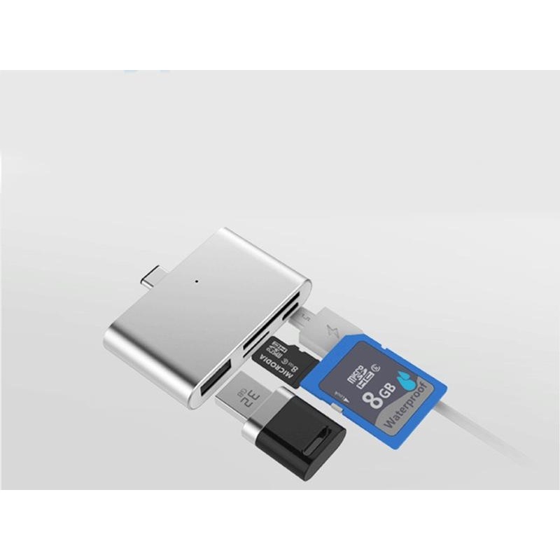 Bảng giá Newworldmall USB Mobile Phone Card reader New OTG Type-C interface Flash Drive 5G/bps - intl Phong Vũ