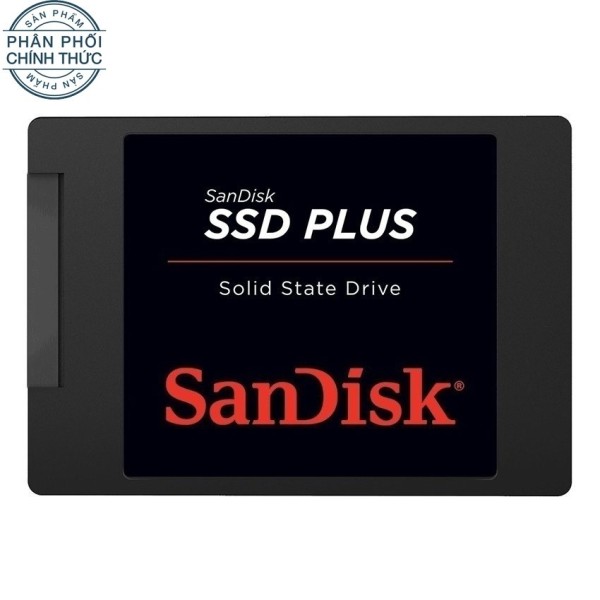 Ổ cứng gắn trong SSD SanDisk Plus 120GB (Đen)