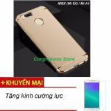 Ốp 3 mảnh thời trang cho Xiaomi Mi A1 / Mi5X (Mi 5X), tặng kính cường lực