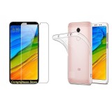 Ốp dẻo + kính cường lực cho Xiaomi Redmi 5 Plus