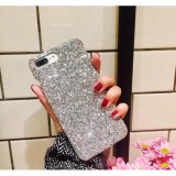 Ốp đính kim tuyến cho iphone 6 bạc mã a174
