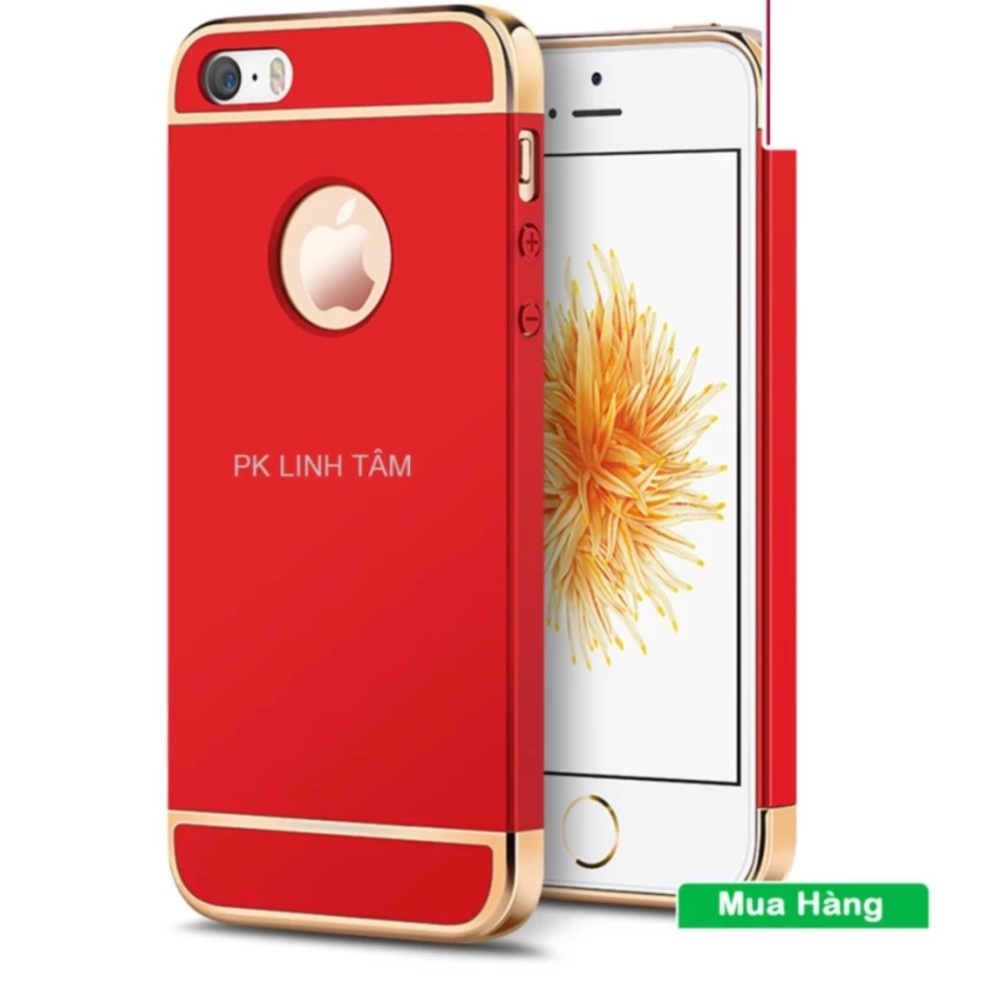 Ốp lưng 3 mảnh thời trang cho điện thoại iPhone 5 / 5S - Hàng nhập khẩu