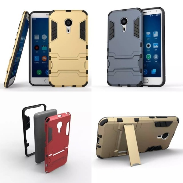 Ốp lưng chống sốc Iron Man cho Meizu M3S (Bạc)