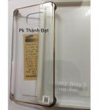 Ốp lưng Clear Cover cho Samsung Galaxy Note 5 ( Vàng ) - Hàng nhập khẩu