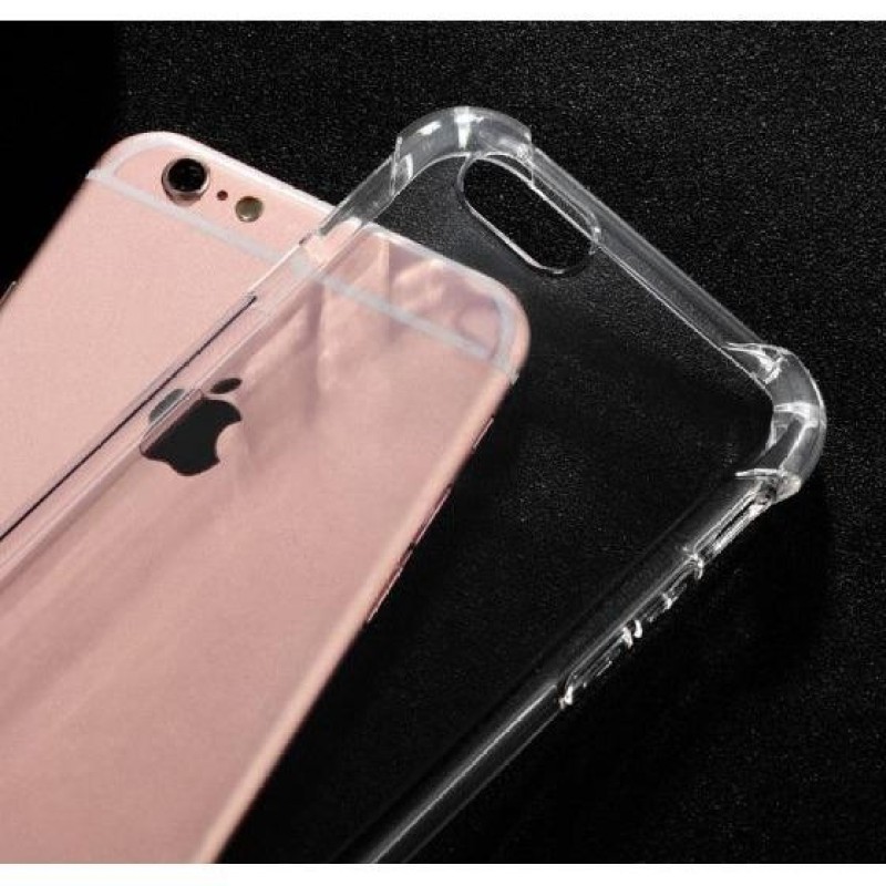 Ốp Lưng Dẻo Chống Sốc Phát Sáng Cho iPhone 6/6S (Trong Suốt)