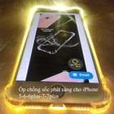 Ốp Lưng Dẻo Chống Sốc Phát Sáng Cho iPhone 6Plus/6S Plus