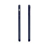 Ốp lưng dẻo Fashion Case có nút chắn bụi cho iPhone 6 Plus/6S Plus (Xanh đen)