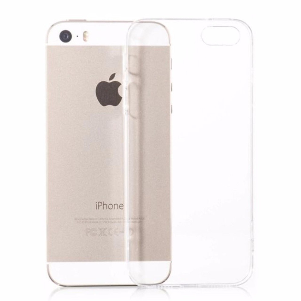 Ốp lưng dẻo silicon dành cho IPhone 5 / 5S(Trong Suốt)