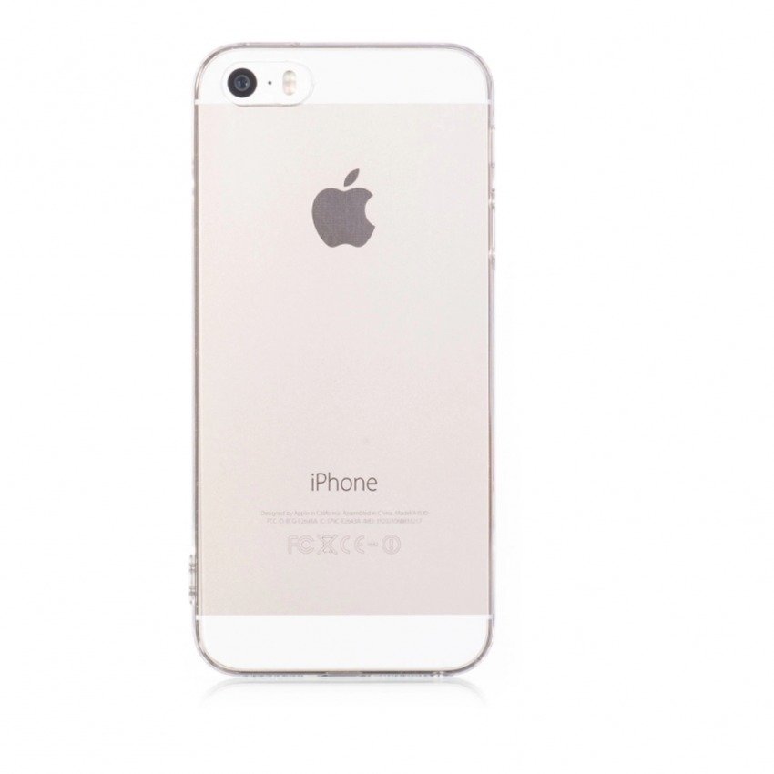 Ốp lưng dẻo silicon iPhone 5/5S/SE (Trong suốt)