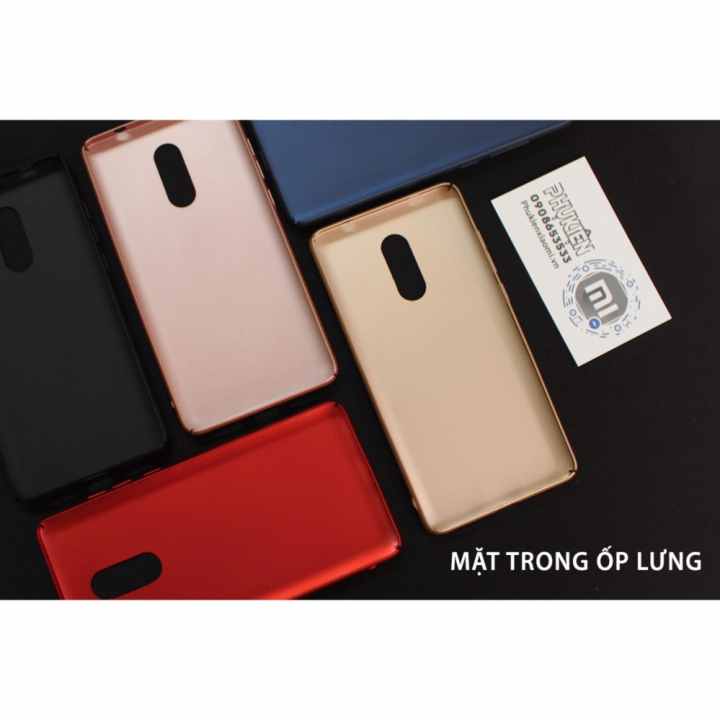 Ốp lưng dùng cho Redmi Note 4X - iWot nhựa PC cứng - nhám, chống vân tay