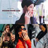 Ốp lưng gỗ tự nhiên cho iPhone 6 Plus  6s Plus hình Cá