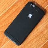 [HCM]Ốp Lưng iPhone 6 / 6s Dẻo Đen Khắc Táo (Đen)