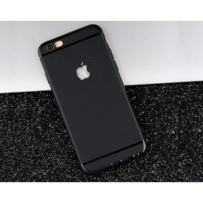 Ốp lưng iPhone 6/6s Silicon dẻo đen