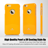 Ốp lưng Jelly Mercury Iphone 6/ 6s - Jelly Goospery ( Vàng)