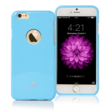 Ốp lưng Jelly Mercury cho iPhone 6  6s Jelly Goospery (Xanh da trời)
