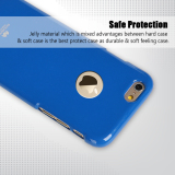 Ốp lưng Jelly Mercury cho iPhone 6 6s Jelly Goospery (Xanh dương)