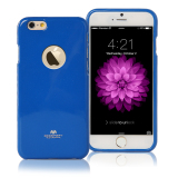 Ốp lưng Jelly Mercury cho iPhone 6 6s Jelly Goospery (Xanh dương)