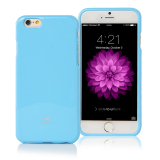 Ốp lưng Jelly Mercury iPhone 6 / 6s - Ốp dẻo Silicon Goospery (Xanh da trời)
