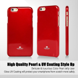 Ốp lưng Jelly Mercury iPhone 6 Plus / 6s Plus - Ốp dẻo Silicon Goospery (Đỏ)