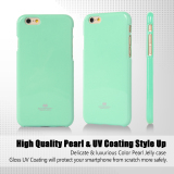 Ốp lưng Jelly Mercury iPhone 6 Plus / 6s Plus - Ốp dẻo Silicon Goospery (Xanh bạc hà)