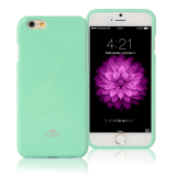 Ốp lưng Jelly Mercury iPhone 6 Plus / 6s Plus - Ốp dẻo Silicon Goospery (Xanh bạc hà)