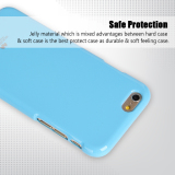 Ốp lưng Jelly Mercury iPhone 6 Plus / 6s Plus - Ốp dẻo Silicon Goospery (Xanh da trời)