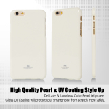 Ốp lưng Jelly Mercury iPhone 6 Plus / 6s Plus - Ốp dẻo Silicon Goospery (Trắng)