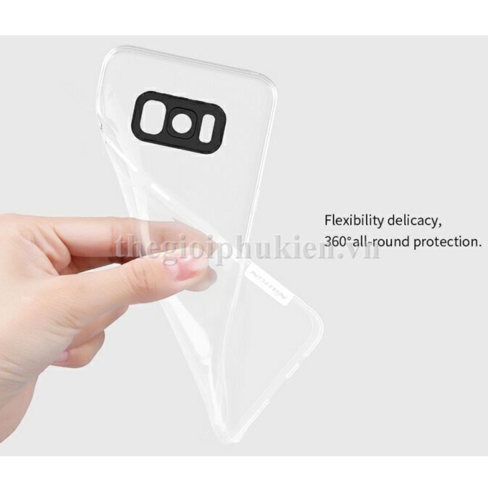 Ốp lưng Nillkin dẻo trong cho Samsung Galaxy S8 Plus -
