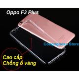 Ốp lưng Oppo F3 Plus trong suốt chống ố vàng cao cấp