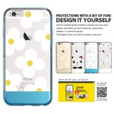 Ốp lưng Ringke Fusion Frame iPhone 6 / 6s (Vàng / Trong Suốt) – Hàng nhập khẩu