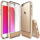 Ốp lưng Ringke Fusion Frame iPhone 6 / 6s (Vàng / Trong Suốt) – Hàng nhập khẩu