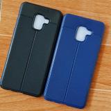 [HCM]Ốp Lưng Samsung Galaxy A8 Plus Dẻo Vân Da Chỉ Bóng Cao Cấp
