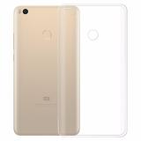 Ốp lưng Silicon cao cấp cho Xiaomi Mi Max 2 (Trắng Trong)