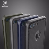 Ốp lưng Silicon cao cấp chống va đập Baseus dành cho Iphone 7 Plus (Xanh Sapphire)