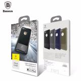 Ốp lưng Silicon cao cấp chống va đập Baseus dành cho Iphone 7 Plus (Xanh Sapphire)
