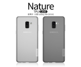 Ốp lưng silicon Nillkin cho Samsung Galaxy A8 Plus -2018 (Trong suốt)